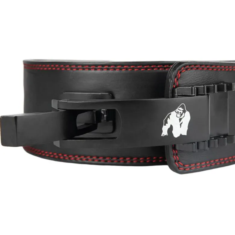 4 Inch Premium Lever Belt, Black