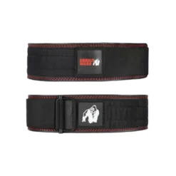 4 Inch Premium Lifting Belt, Black