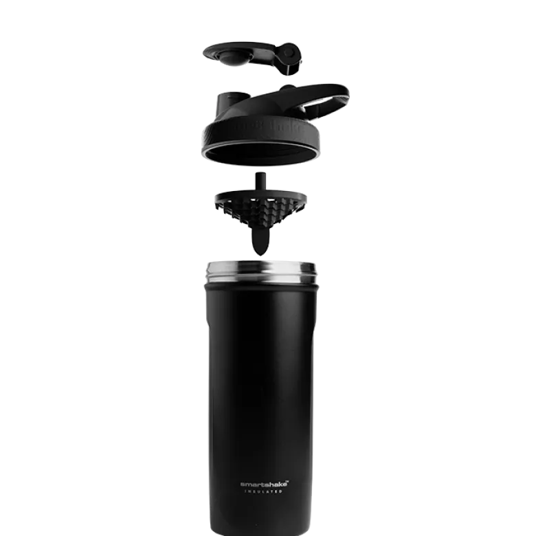 Insulated Steel Shaker Svart 750 ml
