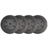 Iron Gym 20kg Plate Set, 5kg x 4 (Add ons)