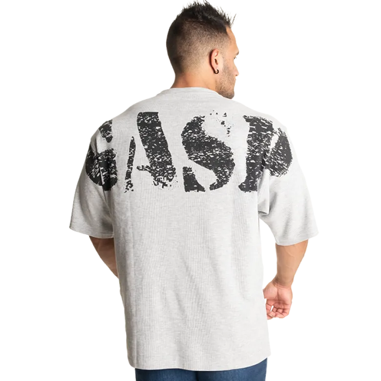 Iron Thermal Tee, Grey Melange