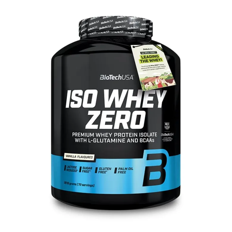 Iso Whey Zero Lactose Reduced 1816 g Vanilla