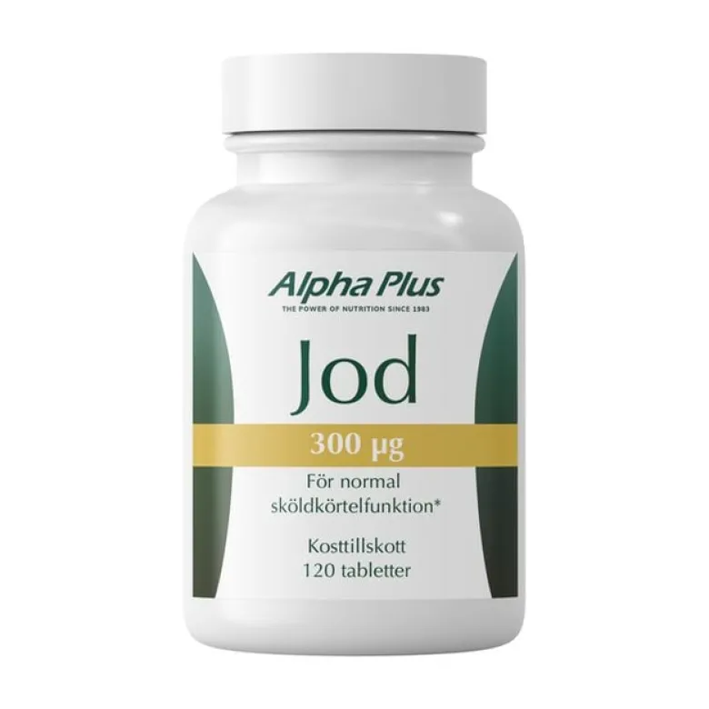 Jod 300 µg 120 tabletter
