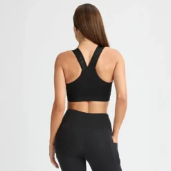 Kay Sports Bra, Black/Black