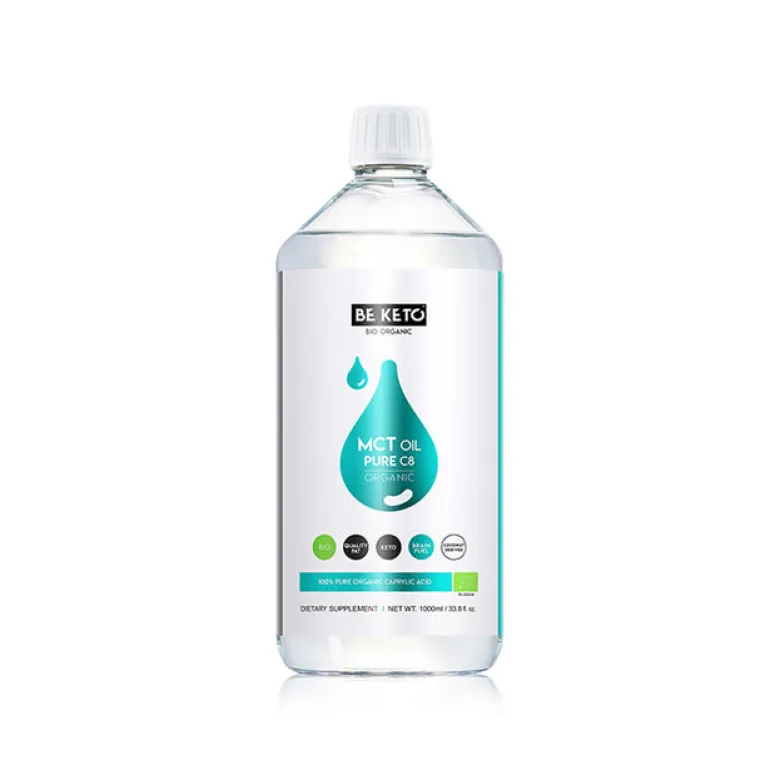 KETO Organic MCT Oil Liquid C8 1000 ml