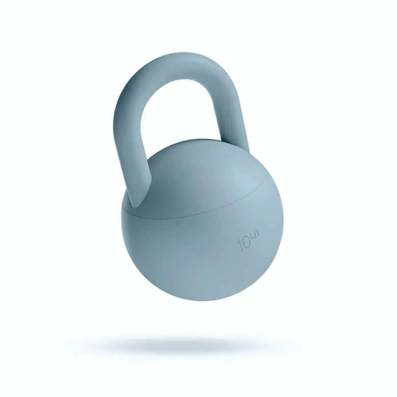 Kettlebell 10lb 4,5 kg Blå