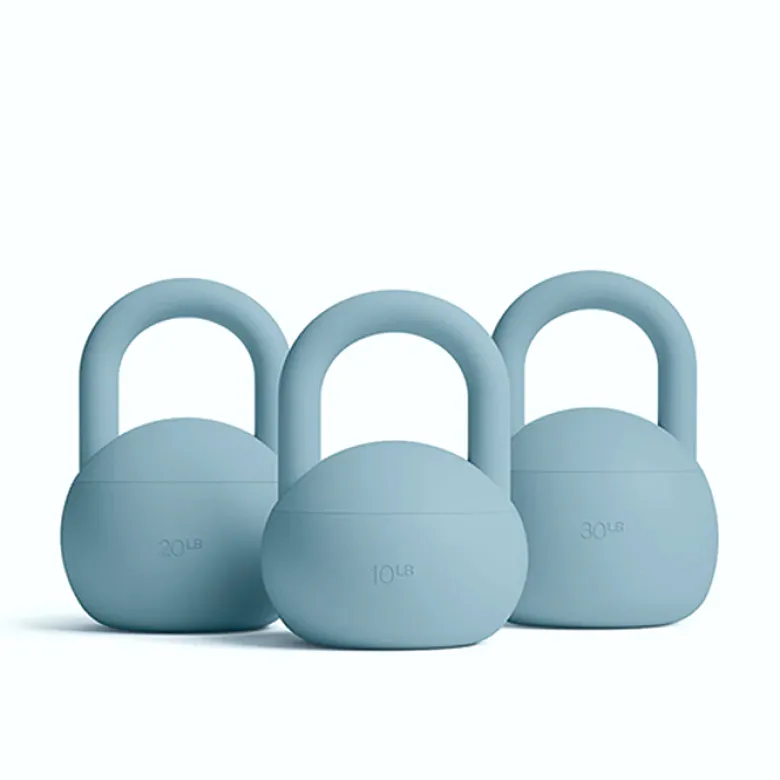 Kettlebell 10lb 4,5 kg Blå