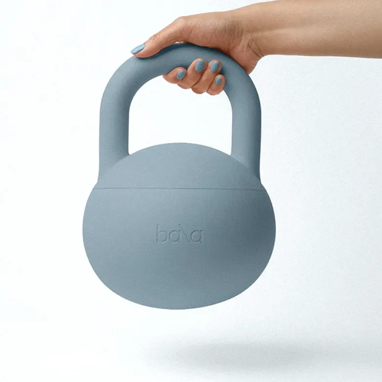 Kettlebell 10lb 4,5 kg Blå