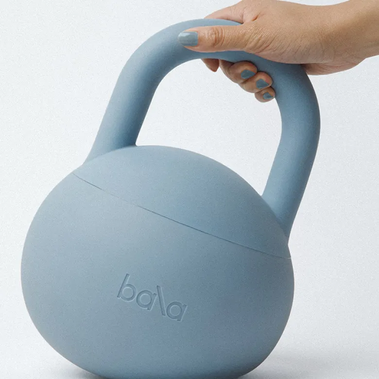 Kettlebell 10lb 4,5 kg Blå
