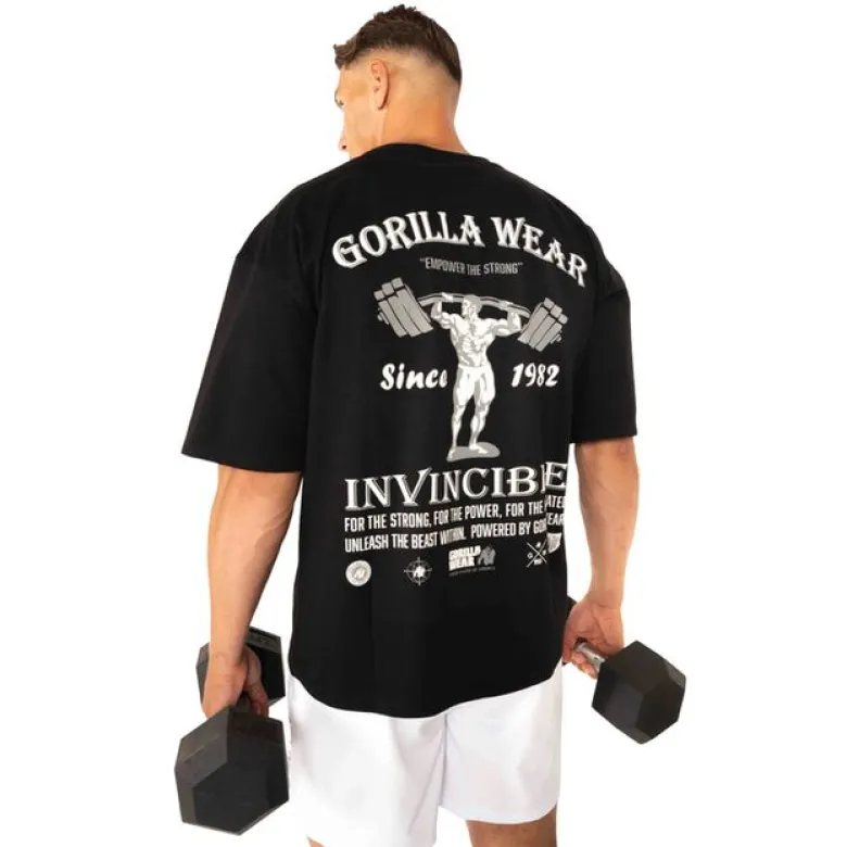 Kingston Oversized T-Shirt, Black