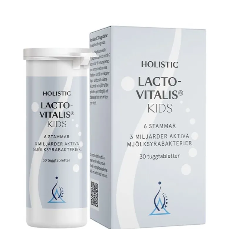 LactoVitalis Kids 30 tuggtabletter