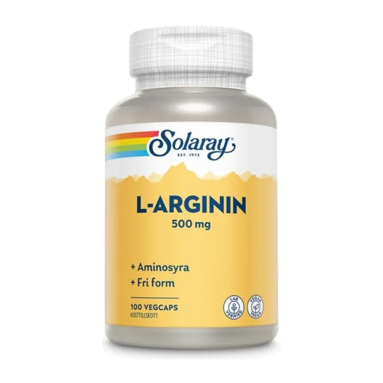 L-arginin 100 kapslar