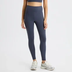Legacy High Waist Tights, Dark Grey Plum