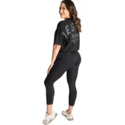 Legacy Oversized Tee, Washed Black