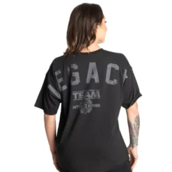 Legacy Oversized Tee, Washed Black