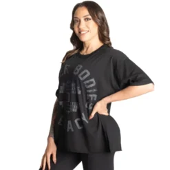 Legacy Oversized Tee, Washed Black