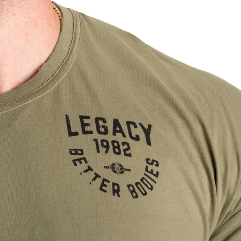 Legacy Street Tee, Washed Green