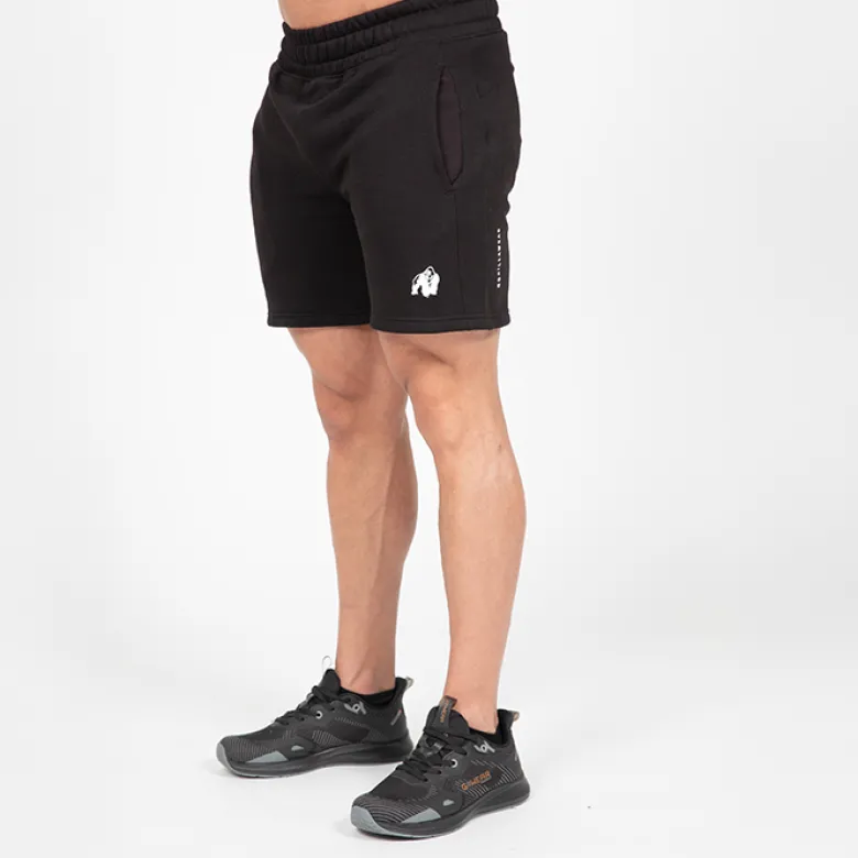 Leon Sweat Shorts, Black