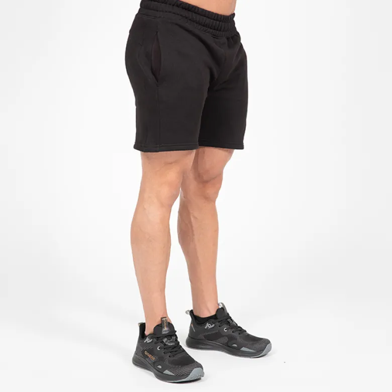 Leon Sweat Shorts, Black