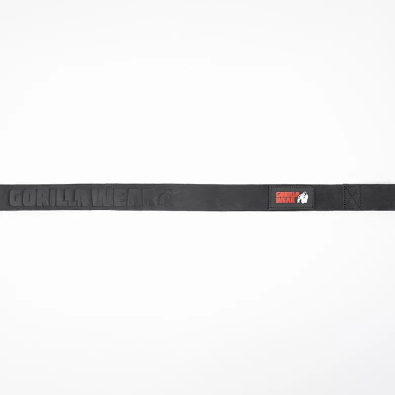 Lifting Straps Läder Svart