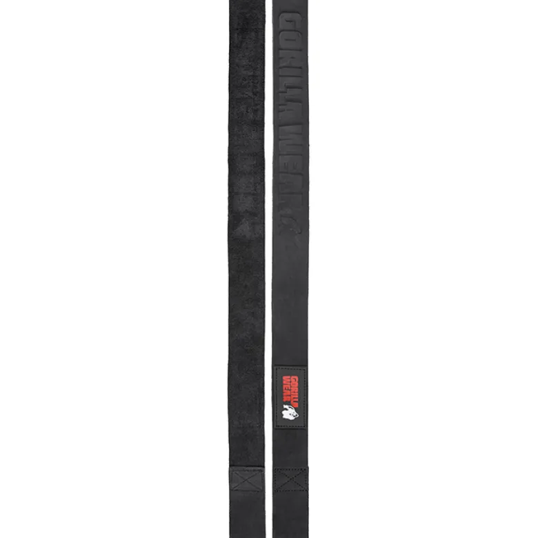 Lifting Straps Läder Svart