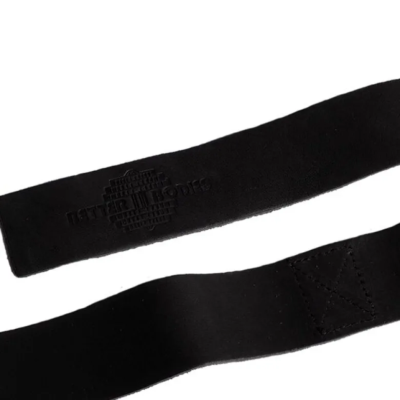 Lifting Straps Läder Svart