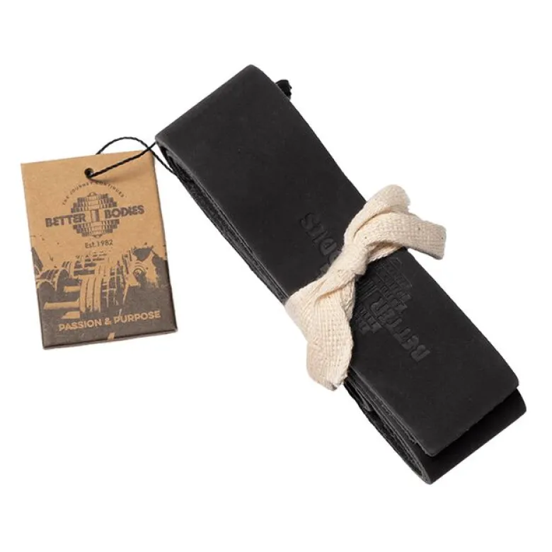 Lifting Straps Läder Svart