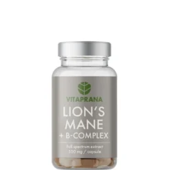Lions Mane + B complex, 50 kapslar