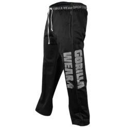 Logo Mesh Pants, Black