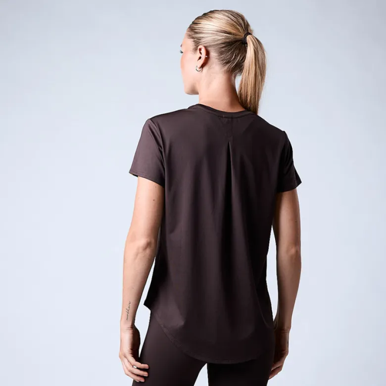 Lucy ws T-shirt, Coffee