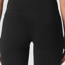 Luxe Flared Tights, Black