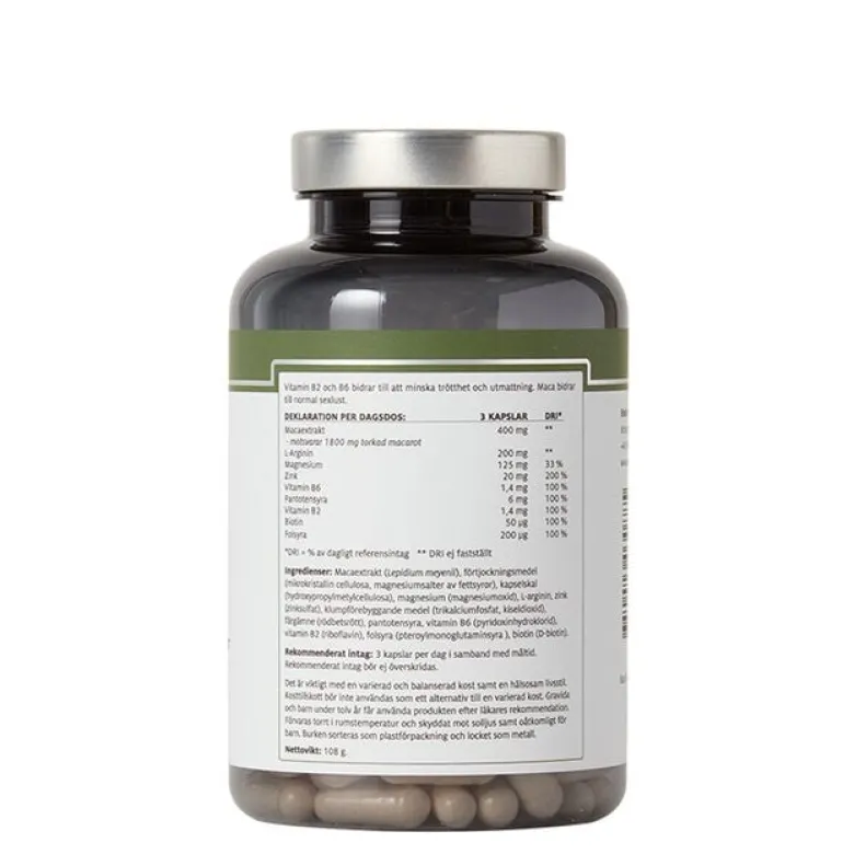 Maca L-arginin 180 kapslar