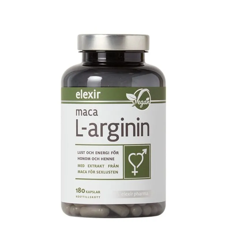 Maca L-arginin 180 kapslar