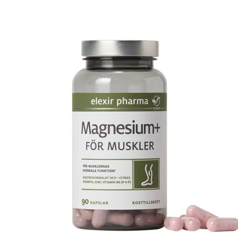 Magnesium+ För muskler 90 kapslar
