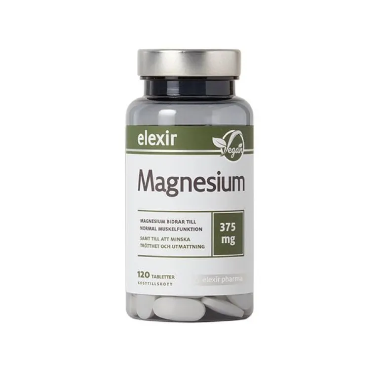 Magnesium 375 mg 120 tabletter