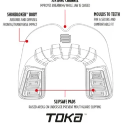 Makura Toka Pro Senior Tandskydd Transparent