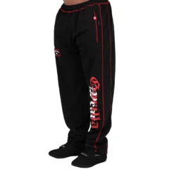 Marlow Mesh Pants, Black/Red
