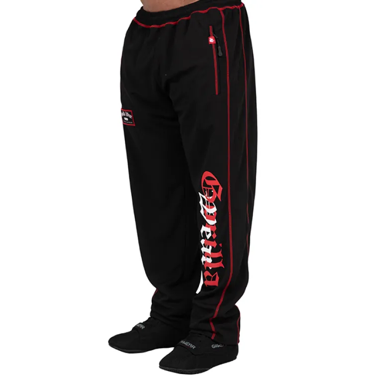 Marlow Mesh Pants, Black/Red