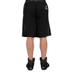 Marlow Mesh Shorts, Black/Grey