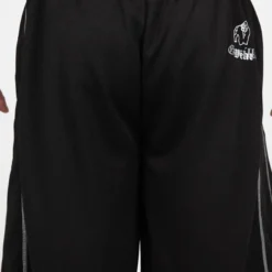 Marlow Mesh Shorts, Black/Grey