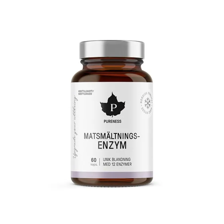 Matsmältningsenzym 60 kapslar