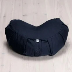 Meditation Cushion Crescent, Midnight Black