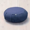 Meditationskudde Rund Blå