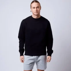 Men's Core Crew, Black