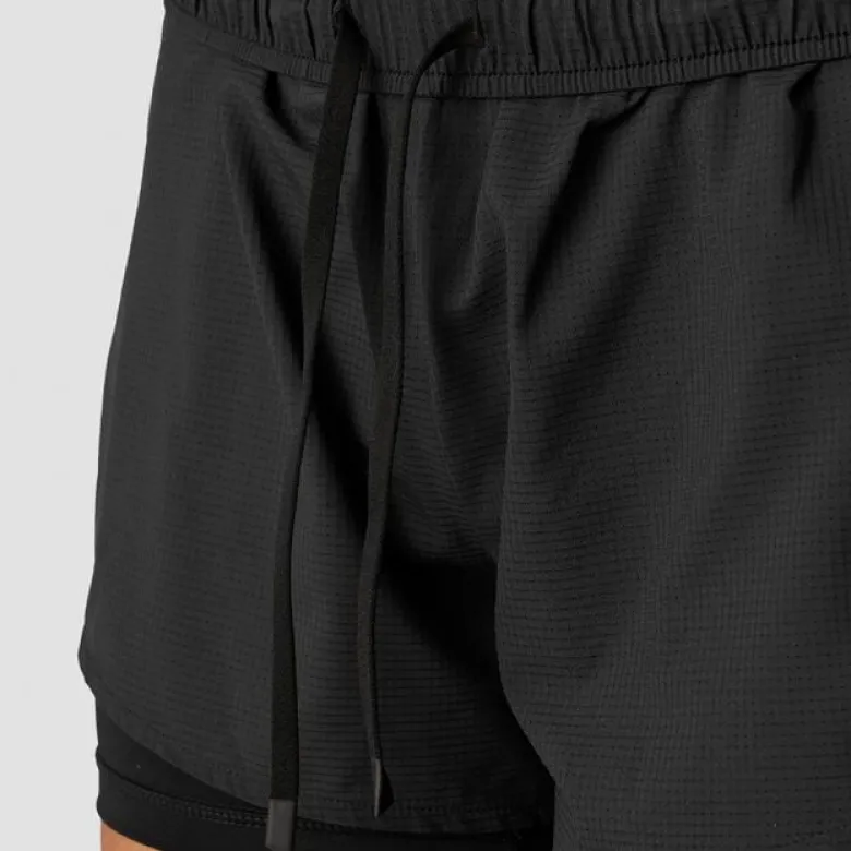 Mirage 2-in-1 Shorts Wmn, Black