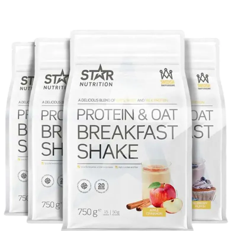 Mix&Match Protein & Oat Breakfast Shake Måltidssersättning 3 kg