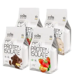 Mix&Match: 4 x Pea Protein Isolate Ärtproteinisolat 1 kg