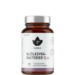 Mjölksyrabakterier 12 md 60 kapslar