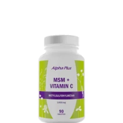 MSM + Vitamin C 90 tabletter