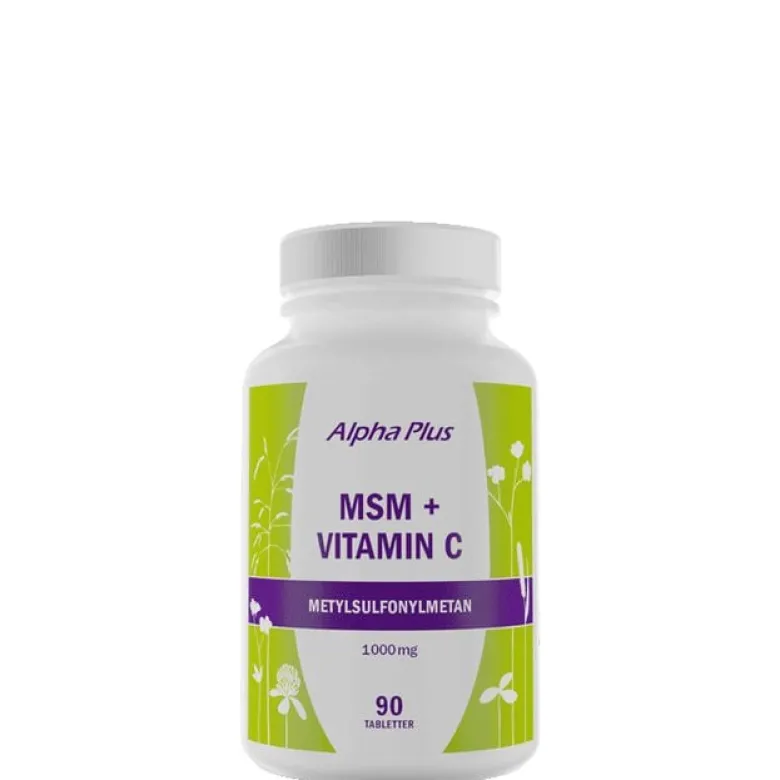 MSM + Vitamin C 90 tabletter